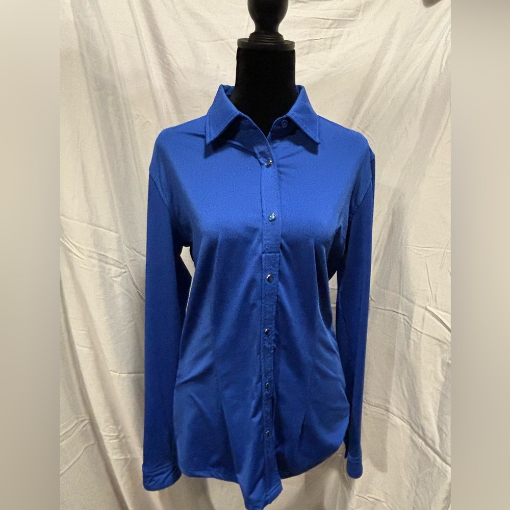 Ranch Dress’n Rodeo Shirt - Royal Blue Women’s Medium